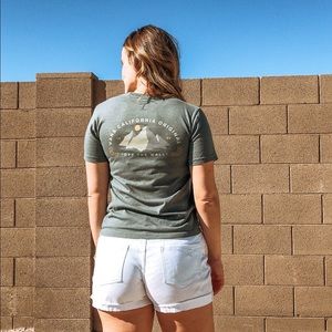 Graphic tee Vans Olive Tshirt, Back logo